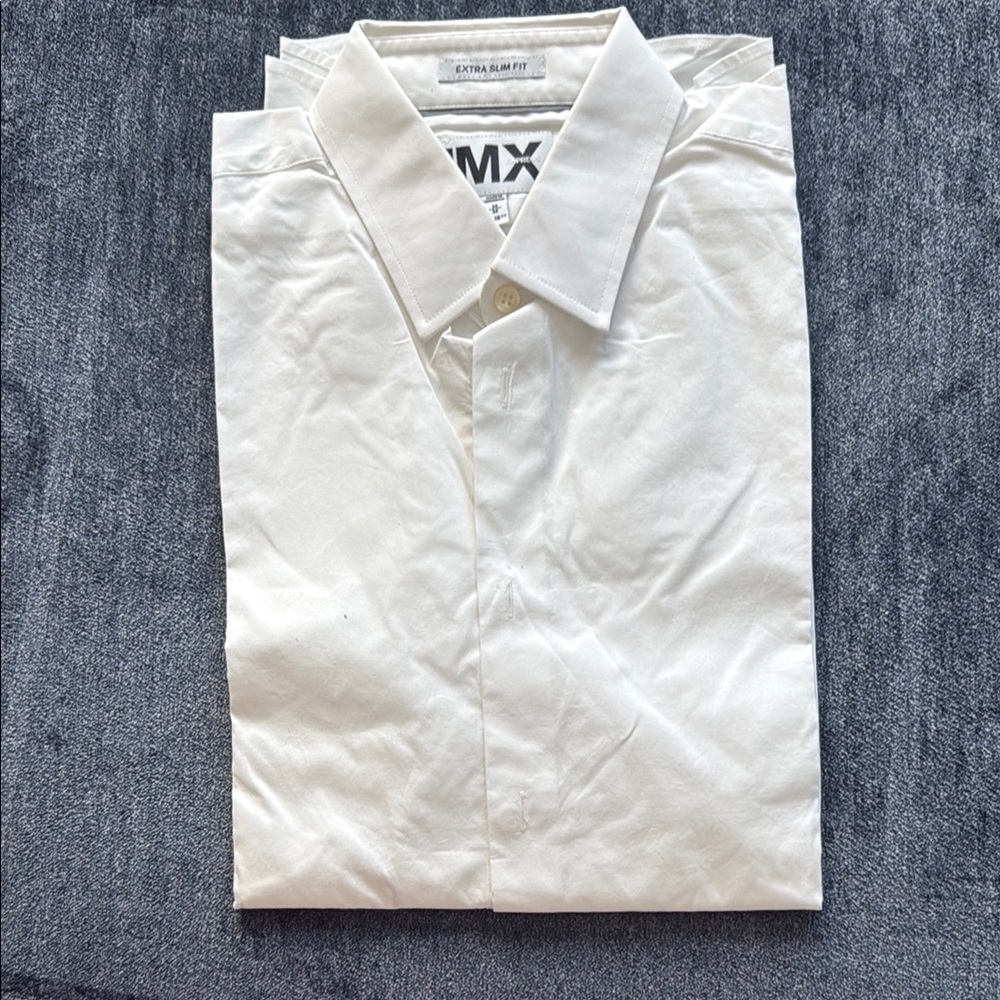 White Men's Shirt 1MX Expresss
